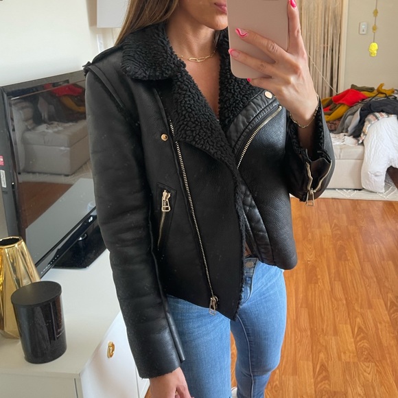 Jackets & Blazers - Leather Moto jacket